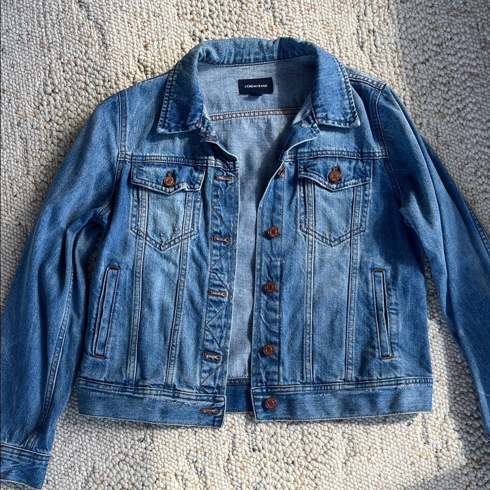 J. Crew Blue Jean Jacket